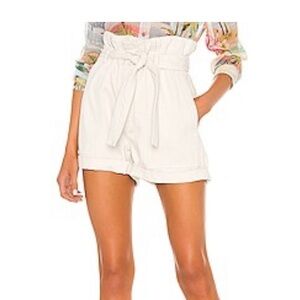 le superbe | Au Naturale Maliboo High Waist Deep Pocket Cuff Shorts 6 NO BELT